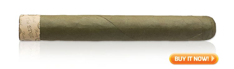 cigar advisor best green cigars for st. patrick's day - rocky patel edge candela