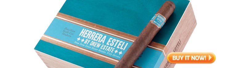 top new cigars jan 21 2019 - herrera esteli brazilian maduro cigars BIN