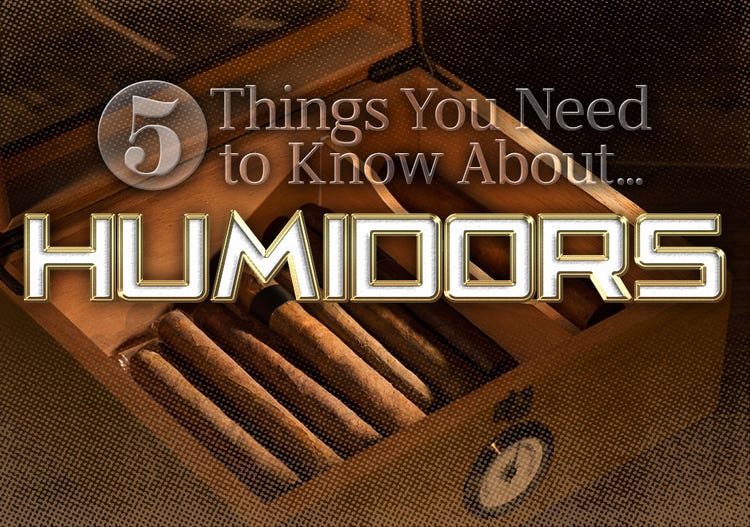 5-things about humidors for rookie cigar smoker