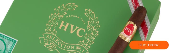 cigar advisor top new cigars october 3, 2022 - HVC Seleccion No. 1 Maduro at famous smoke shop