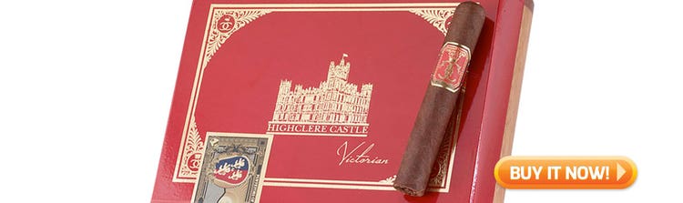 top new cigars dec 23 2019 Highclere Castle Victorian cigars at Famous Smoke Shop