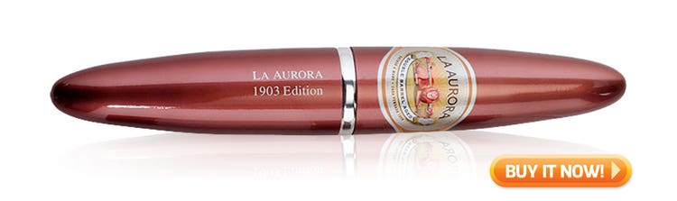 Top 10 Best Cigars to Pair with Rum - La Aurora Preferidos Double Barrel Aged cigars - Buy it Now