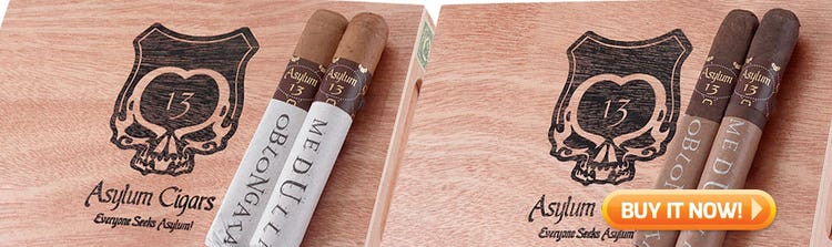 top new cigars march 18 2019 asylum medulla oblongata cigars at Famous Smoke Shop