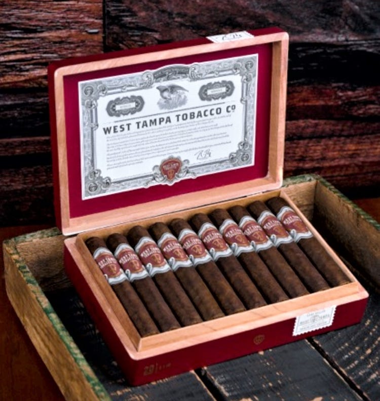 cigar advisor news – west tampa tobacco co adds red to core line – release – open box