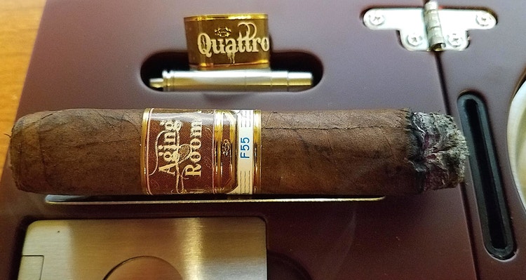 nowsmoking Aging Room Small Batch Quattro F55 cigar review by Gary Korb