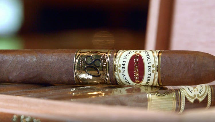 Aganorsa Leaf Famous 80th Anniversary Cigar Review at Famous Smoke Shop by Tommy Zman