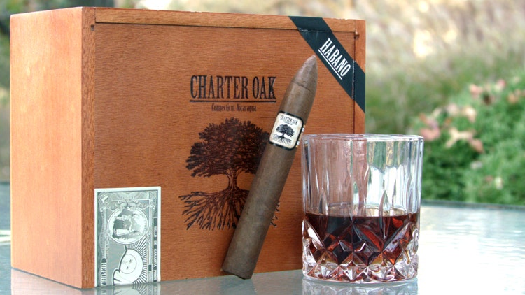 Charter Oak Habano cigar review by Gary Korb
