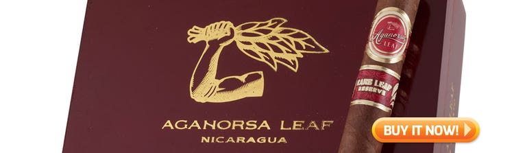 top new cigars Aganorsa Rare Leaf cigars at Famous Smoke Shop