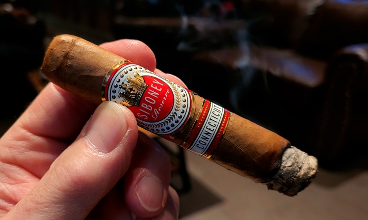 Aganorsa Leaf Siboney Reserve Connecticut cigar review by Gary Korb