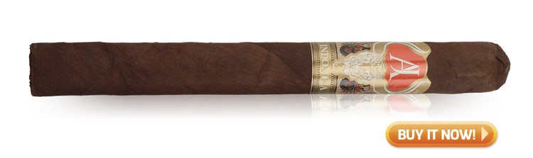 cigar advisor top 10 churchill cigars under $10 - aj fernandez indomina at famous smoke shop