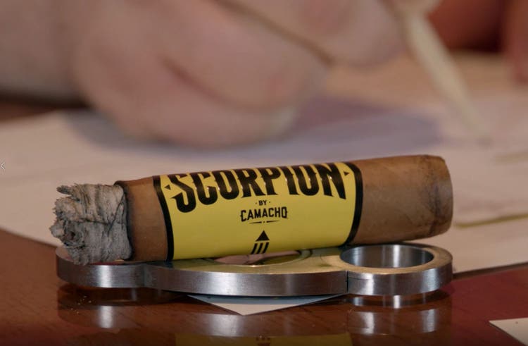 camacho scorpion connecticut cigar review video smoking the cigar at Famous Smoke Shop