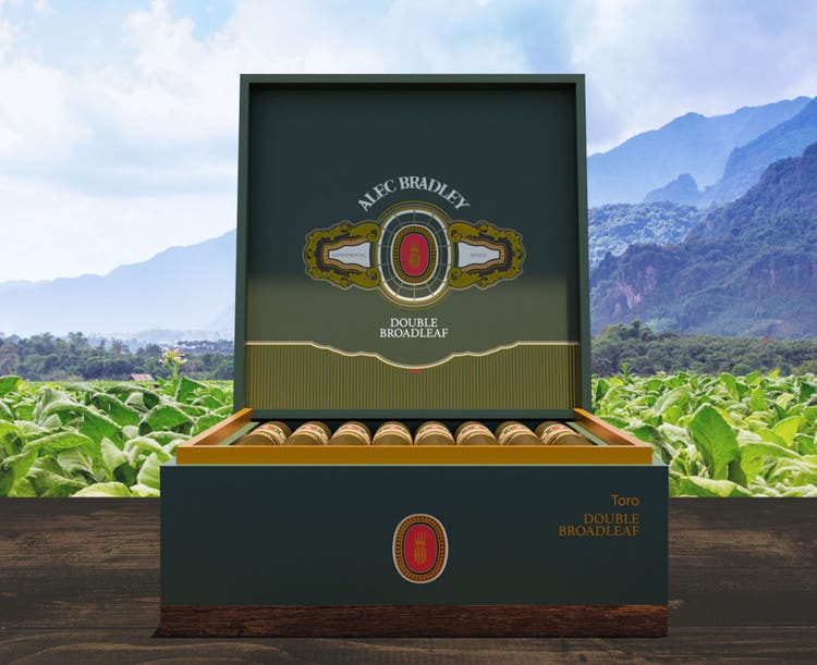 cigar advisor news - alec bradley double broadleaf - release - photo of open box