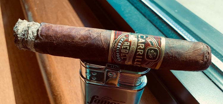 EPC EP Carrillo Cigars Guide EP Carrillo Original Rebel Maduro Rebellious Cigar Review by Tommy Zman