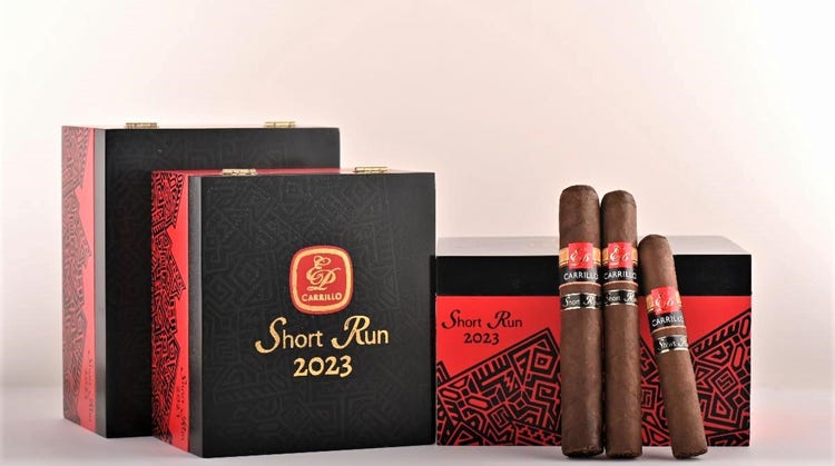 cigar advisor news – epc cigars release e.p. carrillo short run 2023 cigars – release – boxes and sizes