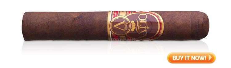 best top rated Oliva cigars Serie V Double Robusto cigars at Famous Smoke Shop
