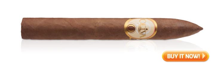 best top rated Oliva cigars Serie O Torpedo cigars at famous Smoke Shop