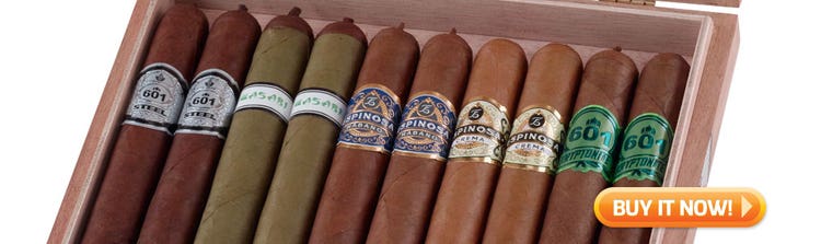 Top New Cigars Espinosa Limited Famous Exclusivo cigar sampler at Famous Smoke Shop