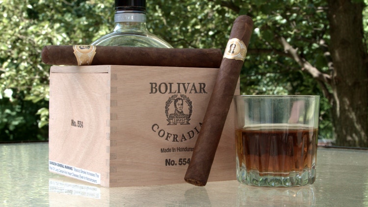 Bolivar Cofradia cigar and drink pairing