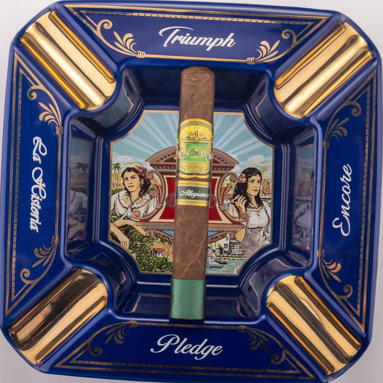 cigar advisor news - ep carrillo and oliva cigars introduce allegiance cigars - release - ep carrillo cigars ashtray