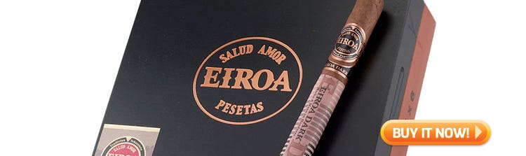 top new cigars august 19 2019 eiroa dark cigars at Famous Smoke Shop