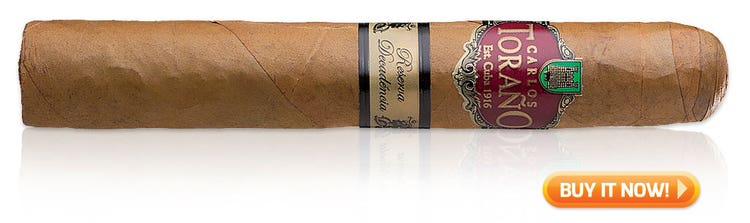 top flavored cigars Carlos Torano Reserva Decadencia cigars