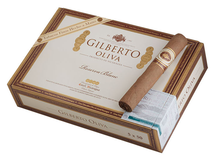 gilberto oliva reserva blanc cigar review box