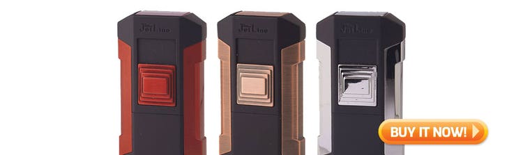 top new cigars accessories June 8 2020 JetLine Luxe cigar lighter at famous Smoke Shop