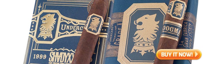 top new cigars dec 9 2019 Inch by Liga Undercrown Shady XX Liga Undercrown Dogma cigars at Famous Smoke Shop