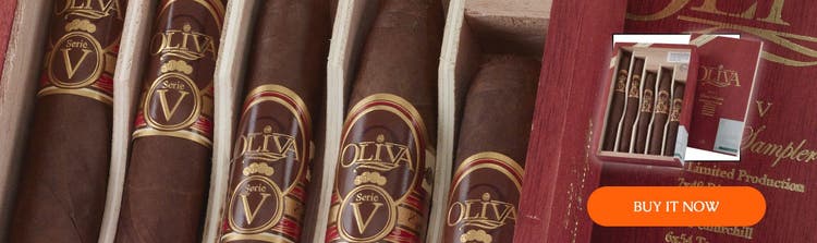 cigar advisor best fathers day gift guide - oliva serie v sampler at famous smoke shop