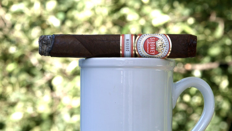 #nowsmoking Aganorsa Leaf Siboney Reserve Maduro cigar review cigar and coffee pairing