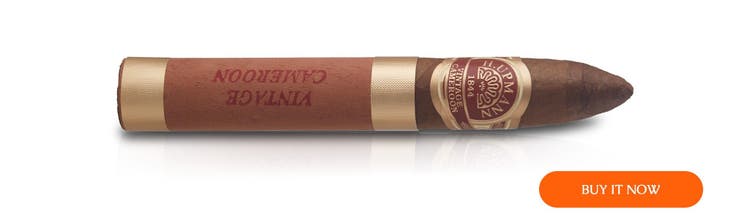 cigar advisor essential review guide to h. upmann cigars - vintage cameroon at famous smoke shop