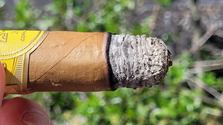 cigar advisor how to ash your cigar - stacked ash