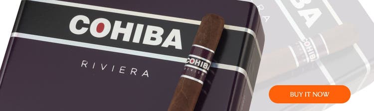 cigar advisor top new cigars 6-26-23 - cohiba riviera at famous smoke shop