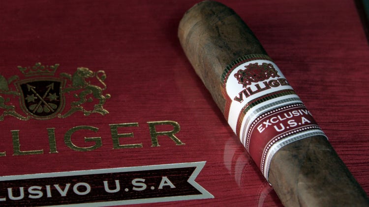 villiger exclusivo USA single cigar and box