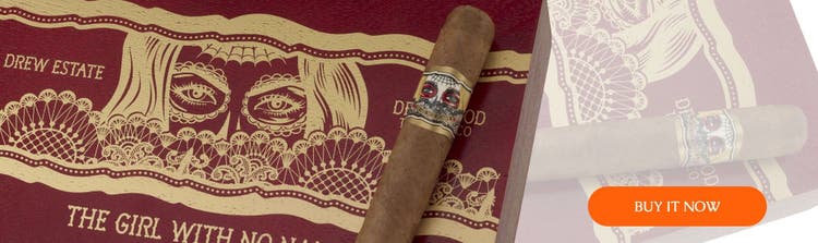 cigar advisor top new cigars july 24, 2023 - drew estate deadwood the girl with no name at famous smoke shop