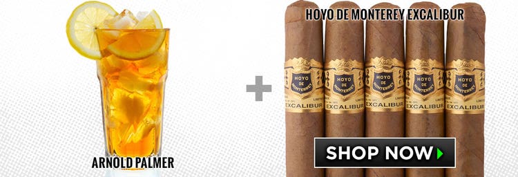 non-alcoholic cigar pairings iced tea hoyo de monterrey cigars