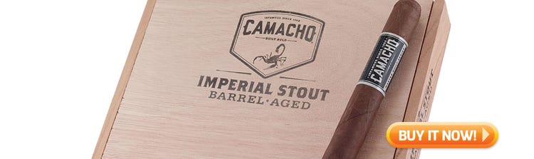 top new cigars apr 29 2019 Camacho Imperial Stout cigars at Famous Smoke Shop