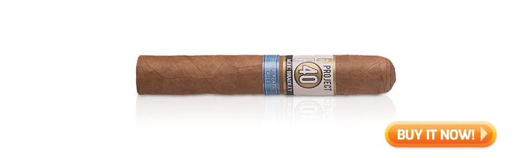 Top 25 Cigars of the Year Top 2019 Top 25 Best New Cigars of the Year Alec Bradley Project 40 cigars at Famous Smoke Shop