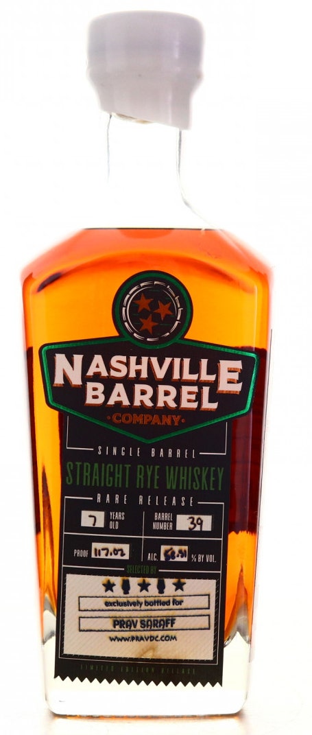 nashville barrel company 7 year paired with Caldwell LLTK Mad Mofo cigars