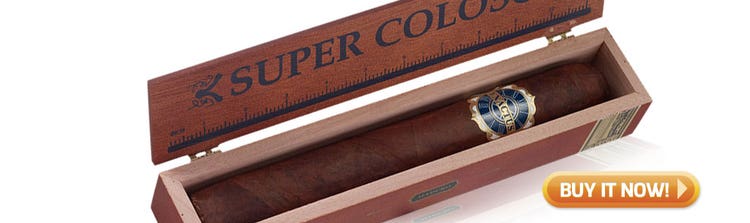 Longest Smoking Cigars Exactus Super Coloso Maduro cigars at Famous Smoke Shop