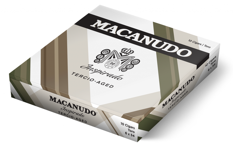 cigar advisor news – new macanudo inspirado cigars feature tercio aging – release – image of box