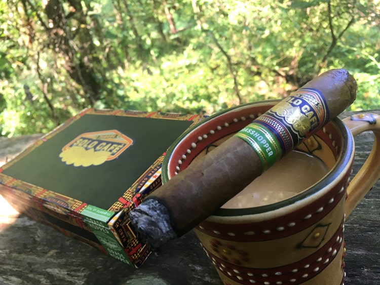 Solo Cafe Grasshopper by PDR cigar and coffee pairing