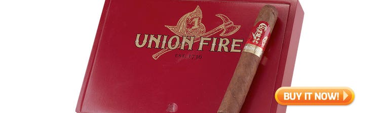 top new cigars July 8 2019 Crux Union Fire cigars at Famous Smoke Shop