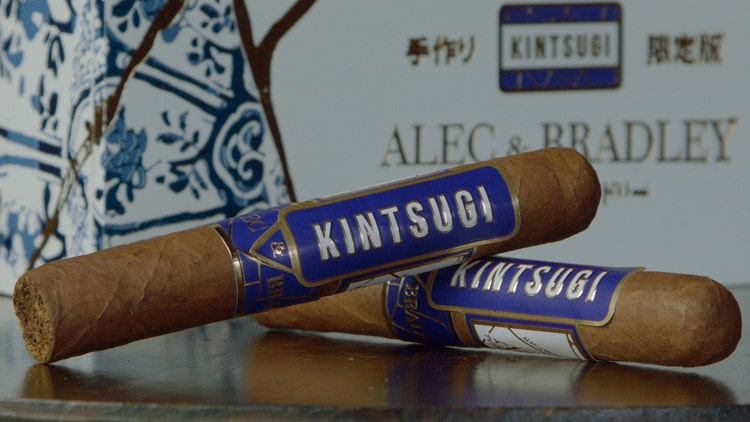 Alec Bradley Kintsugi robusto cigar review appearance and construction