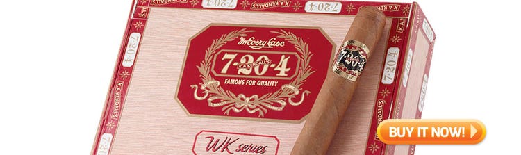 top new cigars buying guide april 15 2019 7-20-4 WK Series cigars at Famous Smoke Shop