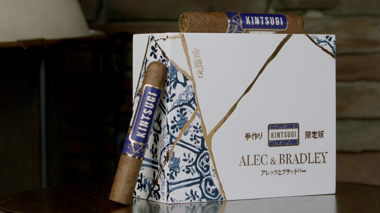 Alec Bradley Kintsugi 1 cigar and box
