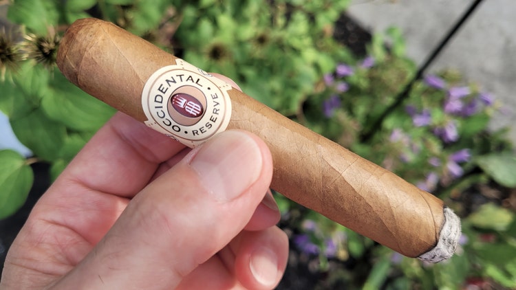 AB Occidental Reserve Connecticut Robusto cigar review Part 1