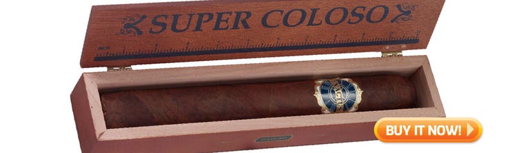 top new cigars April 27 2020 Exactus Super Coloso Maduro cigars at Famous Smoke Shop