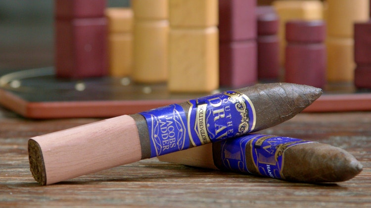 cigar advisor #nowsmoking cigar review southern draw jacobs ladder ascension cigars on table