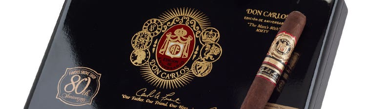 Top New Cigars Aug 3 2020 Arturo Fuente Don Carlos Personal Reserve 80th Famous Anniversary cigars at Famous Smoke Shop